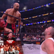 Claudio Castagnoli (center) and Eddie Kingston (right) went right back to it.
